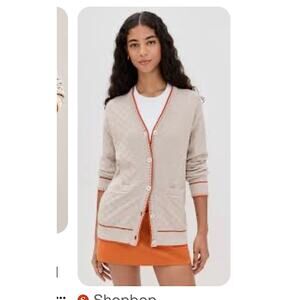 RHÔNE BIRDIE CARDIGAN SMALL
